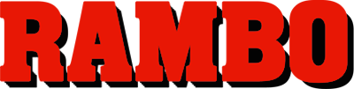 Rambo logo for NES